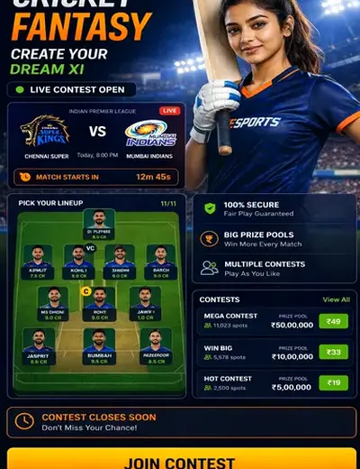 L6bet (l 6 bet) fantasy cricket & matchday visual 3